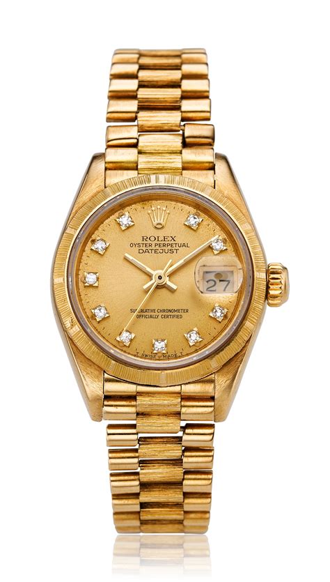 rolex gold dial gold tone|Rolex lady Datejust watch review.